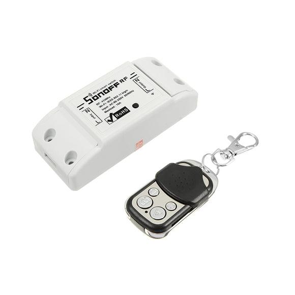 SONOFF RF 7A 1500W AC90-250V DIY WIFI Wireless Switch Socket Module With 433MHZ Remote Controller