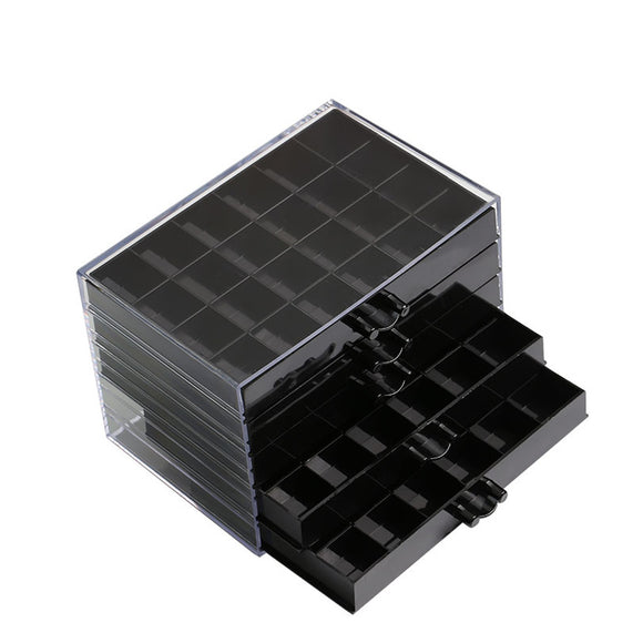 120 Grids Desktop Nail Tips Jewelry Storage Box Rhinestones Bead Container Holder