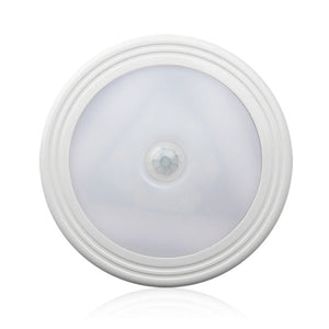 6 LED Indoor Wireless PIR Infrared Motion Sensor Night Light Stair Lamp Magnetic
