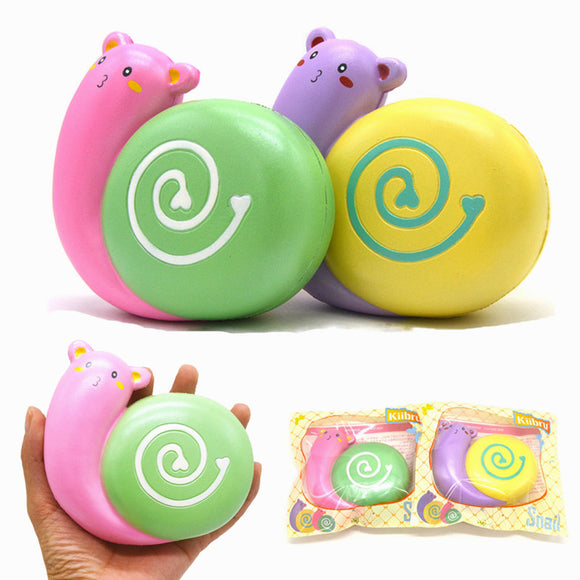 Kiibru Squishy Snail 12cm Scented Slow Rising Original Packaging Collection Gift Decor Toy