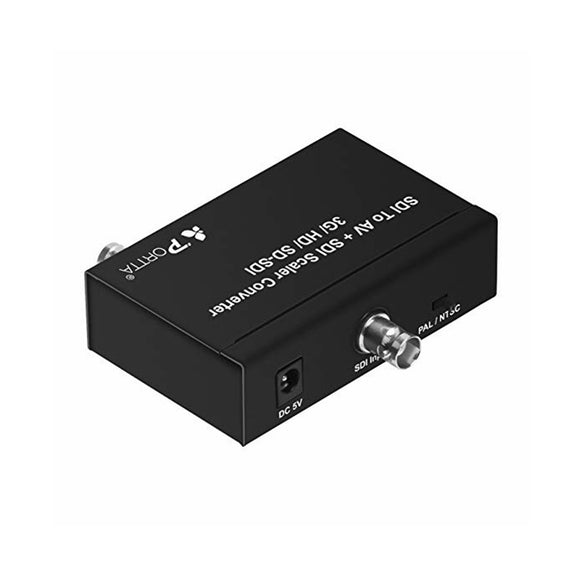 NK-F001 3G SDI to AV Scaler Audio Converter Supports Signal Transmission Up to 300M