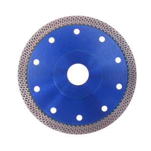 Blue 105-125mm Mesh Turbo Diamond Saw Blade Disc Porcelain Tile Ceramic Granite Marble Cutting Blades For Angle Grinder Diamond Saw Blade