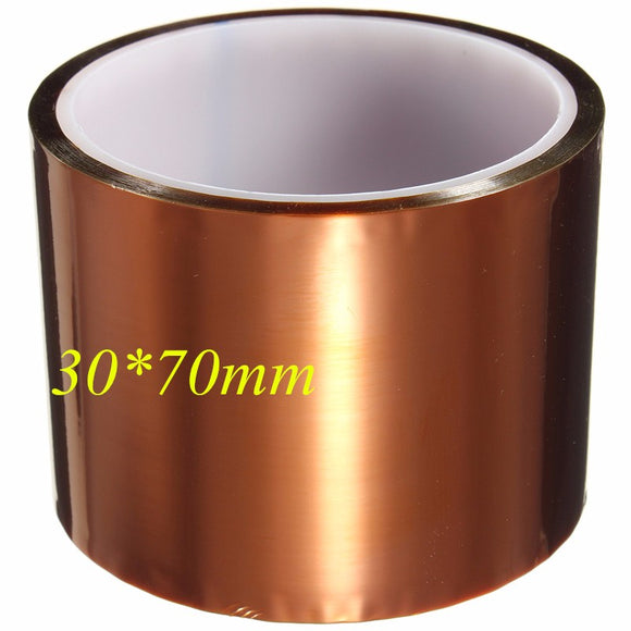 30m*70mm  BGA Repair Heat Resistant  High Temperature Polyimide Tape
