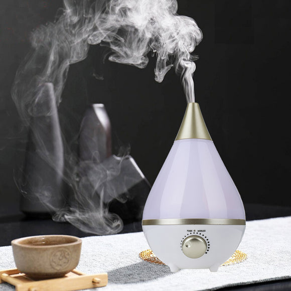 Home Essential Oil Ultrasonic Humidifier Diffuser Air Purifier LED Night Decorations