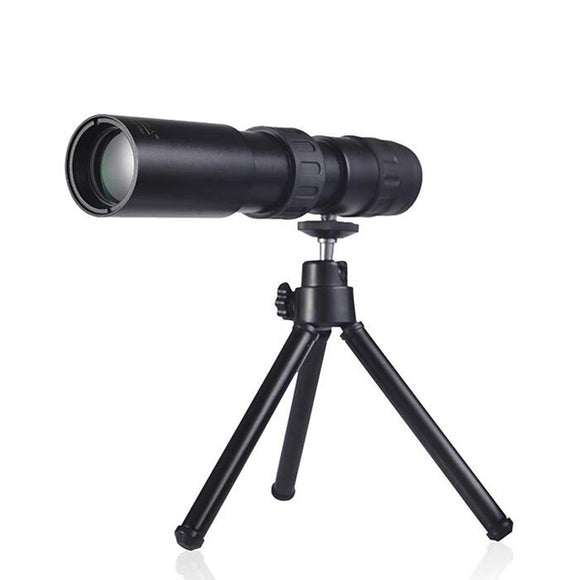 10-300x32 Monocular HD Zoom Telescope Outdoor Camping Waterproof Night Vision With Tripod