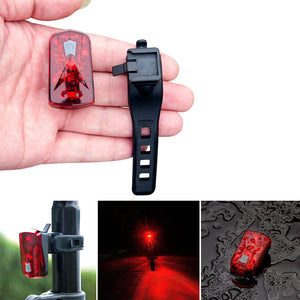 XANES TL03 Bicycle LED Taillight USB Rechargeable 0.5W Waterproof Safety High Visibility