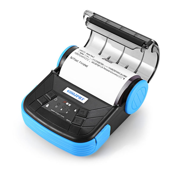 GOOJPRT MTP-3 Portable 80mm bluetooth Thermal Printer EU Plug Support Android POS Multi-language