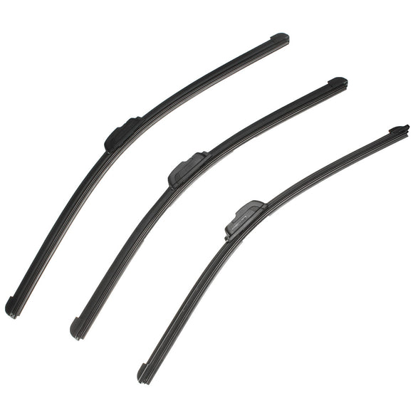 Front Rear Wiper Blade Set Wind Shield For Ford Mondeo MK3 00-07