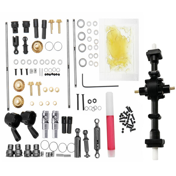 WPL 6X6 All OP Accessory With Middle Bridge For 1/16 WPL B16 B36 Kit 1/16 6WD RC Car Parts