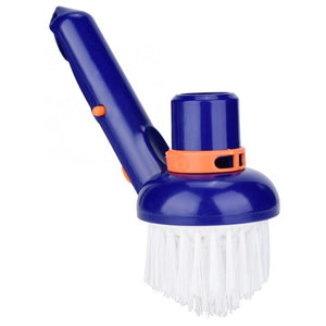 Pool Cleaner Portable Swimming Pool Pond Fountain Vacuum Brush