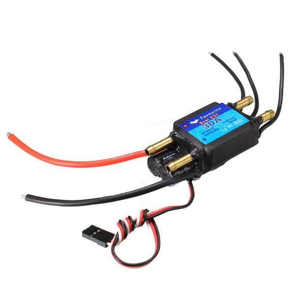 FVT BOAT030 30A Brushless Senseless BOAT ESC Speed Controller Waterproof 5V/3A RC Boat Part