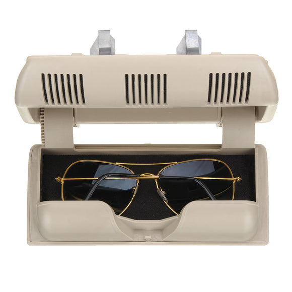 Car Glasses Box Holder Sunglasses Case Plastic Storage Box for Skoda Fabia Octavia Roomster