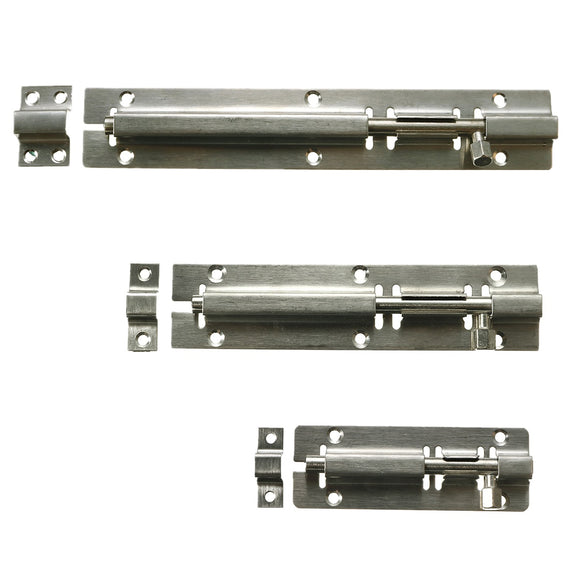 4/6/8 Inch Stainless Steel Safety Latch Burglarproof Bolts Lock Hasp for Door Window Cabinet