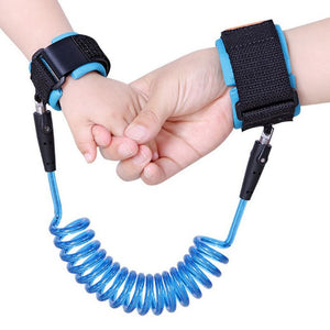 PU&Staineless Steel Contraction Toddler Safety Harness Child Safty Wrist Link Anti Lost Child Belt