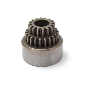 1PCS HSP 1/10 02023 Clutch Bell Double Transmission For 1/10 RC Car Parts 94122/94166 Diff Spur Gear
