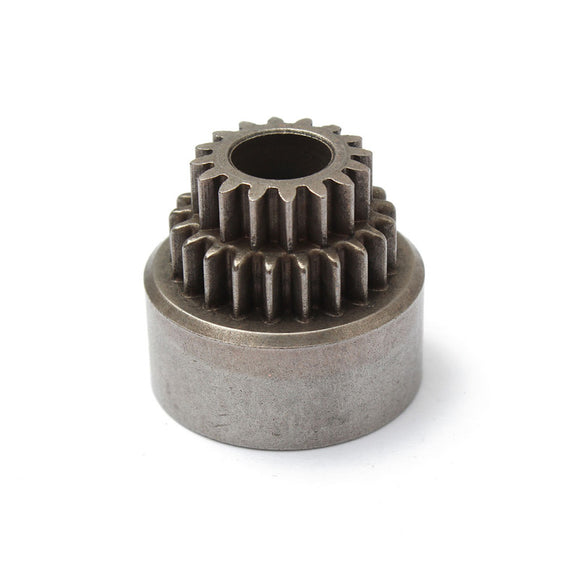 1PCS HSP 1/10 02023 Clutch Bell Double Transmission For 1/10 RC Car Parts 94122/94166 Diff Spur Gear