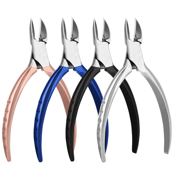 Ingrown Toenail Nipper for Thick Ingrown Nails Stainless Steel Paronychia Pedicure Tool