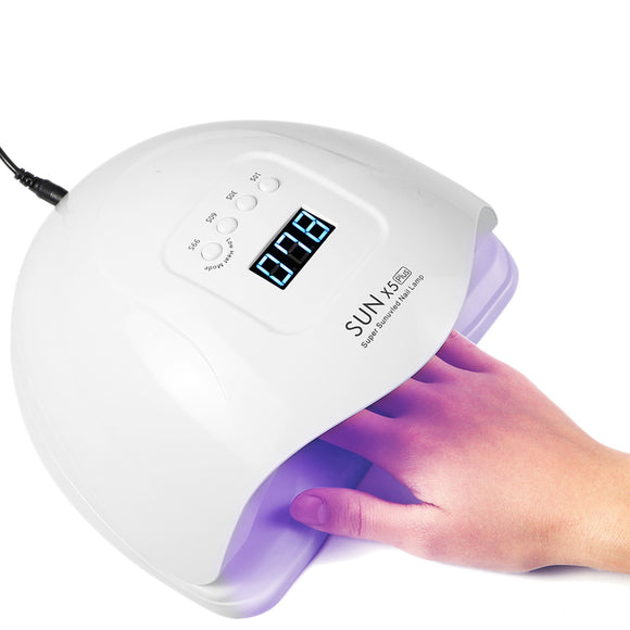 80W UV LED Nail Dryer Lamp Infrared Sensing Painless Mode Manicure UV Lamp
