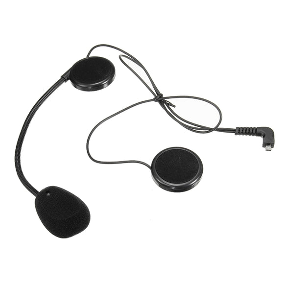 Intercom Headset with Microphone For T-COM Motorcycle Helmet Intercom Interphone