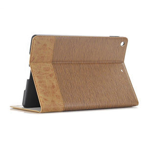 PU Leather Wallet Card Slot Kickstand Case For iPad Mini 1/2/3