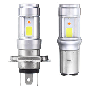 H4 BA20D LED COB Hi/Lo DCDC9-18V Bright Headlight Fog lamp Motorcycle Headlamp