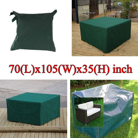 180x268x90cm Garden Outdoor Furniture Waterproof Breathable Dust Cover Table Shelter