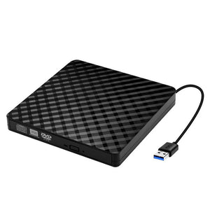 USB 3.0 External DVD Burner Writer Recorder Portable Slim Optical Drive Burner Reader Support CD/DVD ROM CD-r/RW DVDR DVDRW