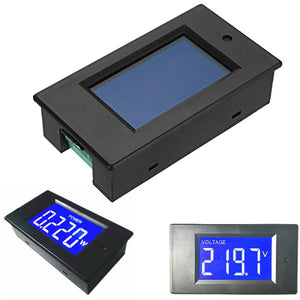 PZEM-012 AC 80-260V 5A Digital Multifunction Meter Blue Backlight LCD Display Voltmeter Ammeter