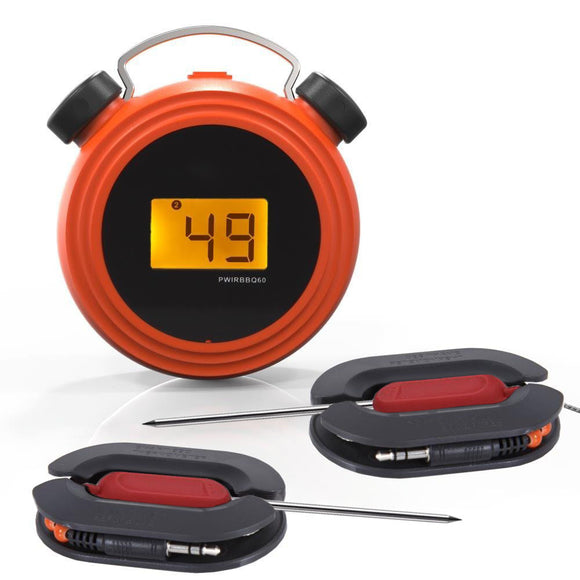 Loskii KC-502 Smart Bluetooth Digital Display BBQ Grill Food Thermometer with Stainless Dual Probes