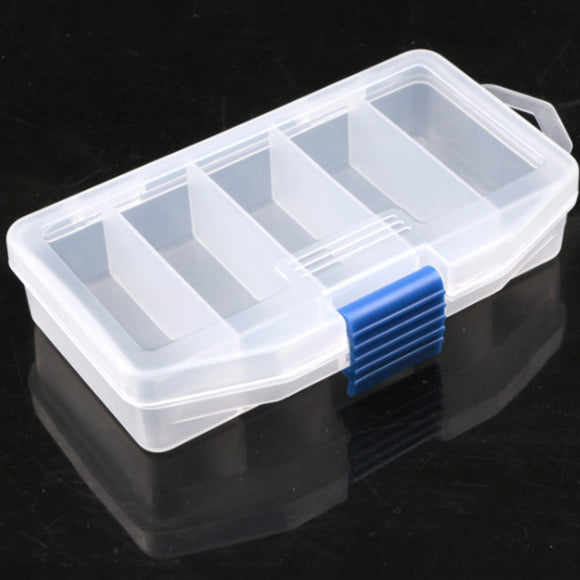 13.5x6x2.5cm Fishing Tackle Box Fish Lure Box Fishing Hook Storage Case For Outdoor Fishing Hunting