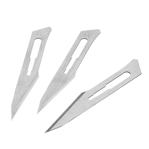 50pcs Surgical Cutter 11# Blades Carving Blade Utility Cutter Blade