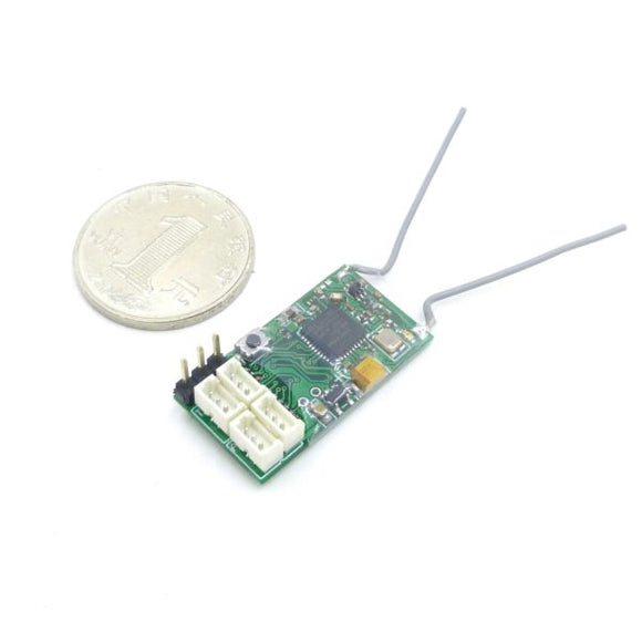 CM410X 2.4G 4CH DSM2 DSMX Compatible Receiver With PPM Output For Radio Transmitter