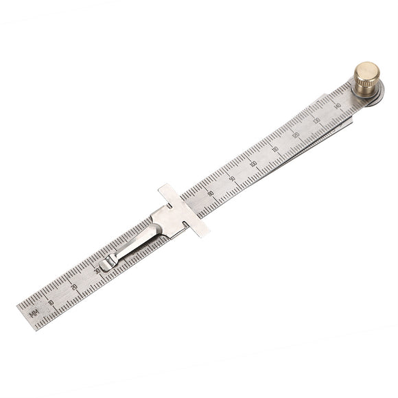 Stainless Steel Measuring Tool Wedge Taper Ruler 1-150mm Feeler Gauges Bore Measurement