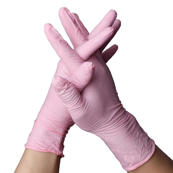 100Pcs S/M/L Disposable Nitrile Gloves Rubber Latex Cleaning Mechanic Medical Glove