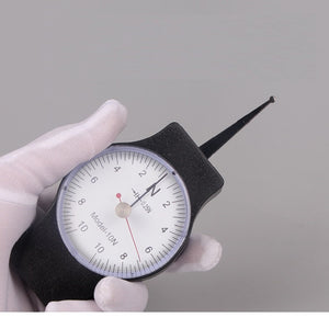 SEN-10-2 10N Large Range Double Needle Tension Meter Pointer Tonometer Dynamometer Two-way Tension Gauge Force Tools