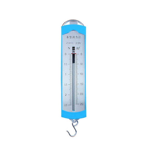 1 Pcs 2.5N Bar Box Spring Dynamometer Meter Force Gauge Balance Physics Experiments School Teaching Instrument