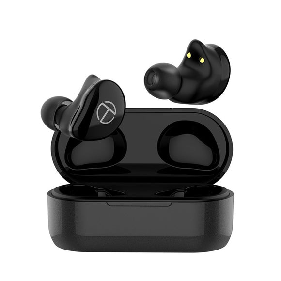 TRN T200 TWS Dual HiFi Drivers bluetooth Earphone Smart Touch Waterproof Sport with Charging Box for Huawei iphone