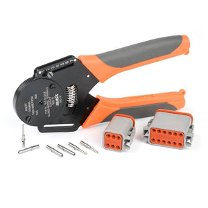 IWD-16 Crimper Harlley Cater Piller Hand Tool For Deutsch Connector Deutsch DT,DTM,DTP Terminal W2 Pliers 18/16/14 AWGl