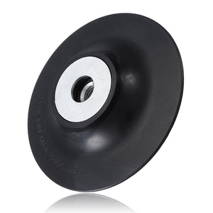 115mm Plastic Polish Backing Disc Pad M14 Thread For 4-1/2 Angle Grinder Sander"