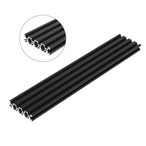 Machifit 200-1000mm Black 2080 V-Slot Aluminum Profile Extrusion Frame for CNC Tool DIY