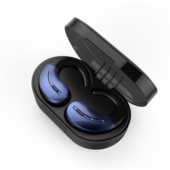 Bakeey A8 Binaural True Wireless bluetooth 5.0 Sport Earphone Ear Hook Headphone with Charging Case