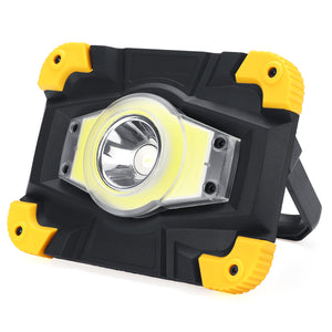 30W COB LED 4Modes Rechargeable Floodlight Waterproof Outdoor Camping Spot Work Light