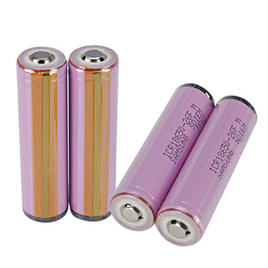 4pcs 3.7V ICR18650-26HM/FM 2600mah Button Top Protected 18650 Li-ion Battery