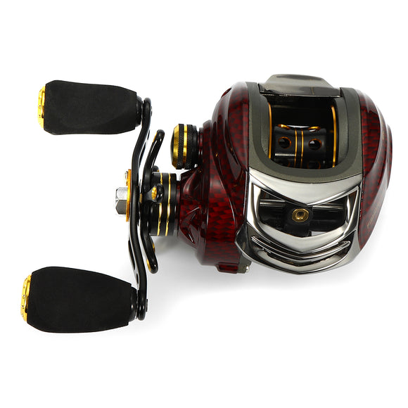 ZANLURE 17+1BB 6.3:1 Baitcasting Fishing Reel Gear Left Right Hand Fishing Wheel