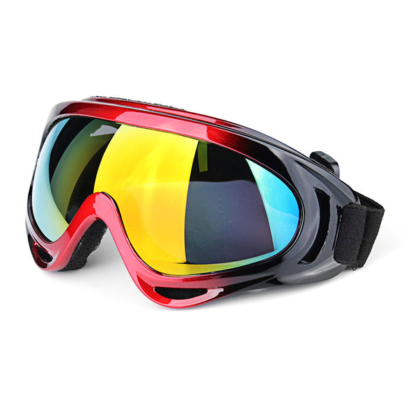 Motorcycle Outdoor Sports Skiing Unisex Windproof Dustproof Snowboard Goggles Glasses