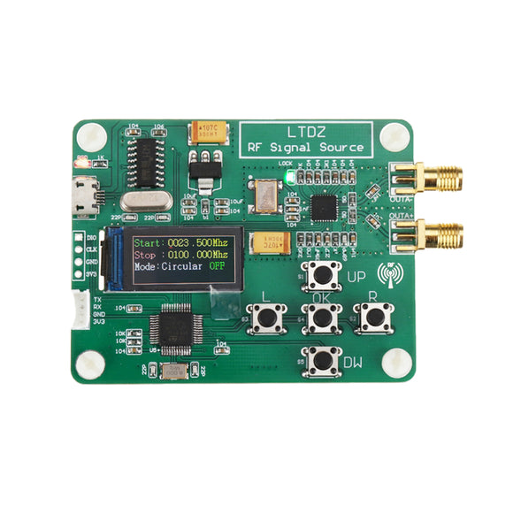 Geekcreit LTDZ MAX2870 STM32 23.5-6000Mhz Signal Source Module USB 5V Power Frequency and Sweep Modes