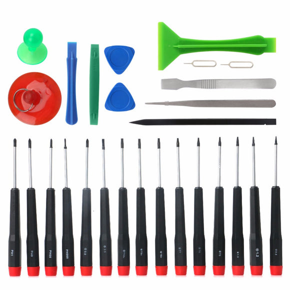 Bakeey Universal 27 in 1 Opening Pry Screwdriver Set Repair Tools Kit for Samsung iPhone