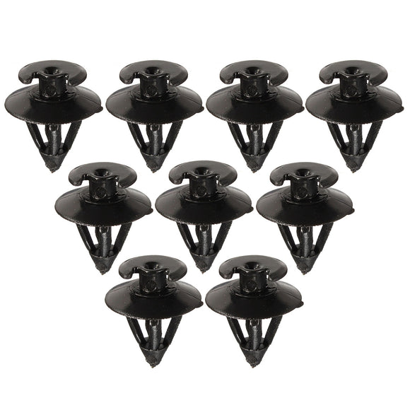 10pcs Universal Car Carpet Bonnet Door Trim Panel Card Clips FOR AUDI BMW FORD VW