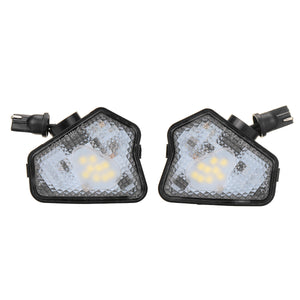 2PCS LED Pathway Light Under Side Mirror Lamp For Mercedes Benz W204 W212 W176