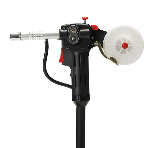 Toothed Roller Nylon Body MIG Spool Gun Wire Feed Aluminum Welding Torch